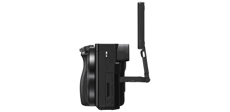 Sony A6100 Black Camera + Sony E PZ 16-50mm f3.5-5.6 OSS II + Sony E 50mm F1.8 OSS Black