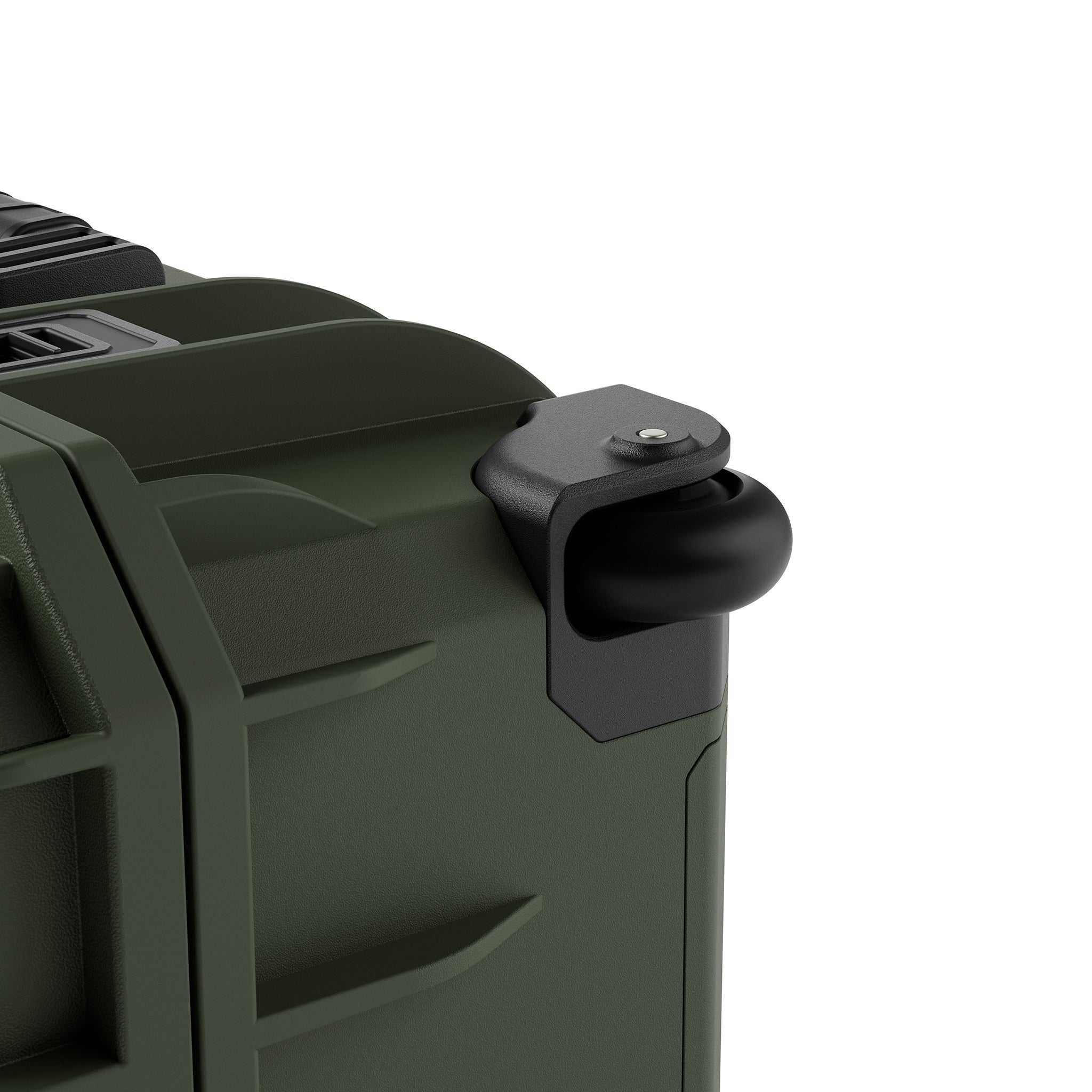 Твърд куфар с колелца GUTEK Tortoise T-300 Olive Drab Green - IP67