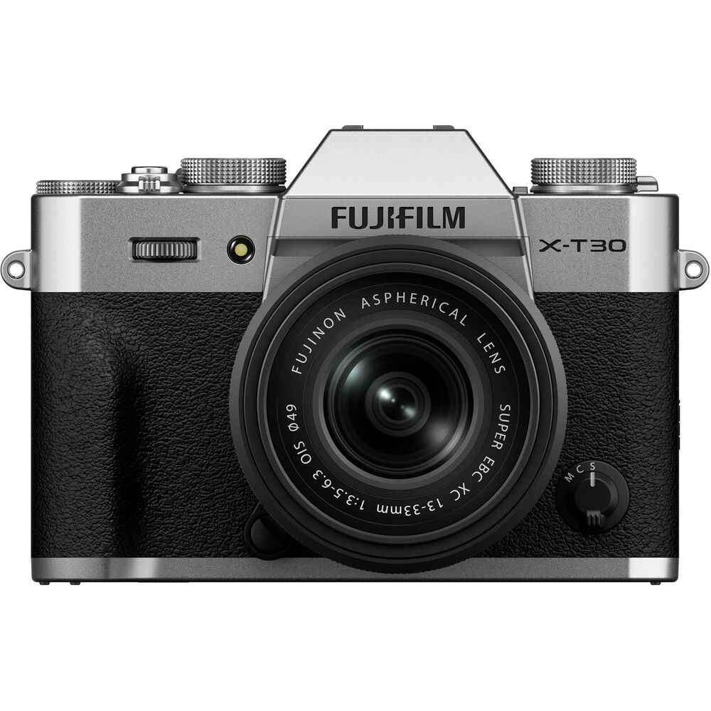 Фотоапарат Fujifilm X-T30 III (Сребърен) с обектив Fujifilm XC 13-33mm f/3.5-6.3