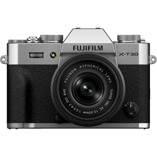 Фотоапарат Fujifilm X-T30 III (Сребърен) с обектив Fujifilm XC 13-33mm f/3.5-6.3