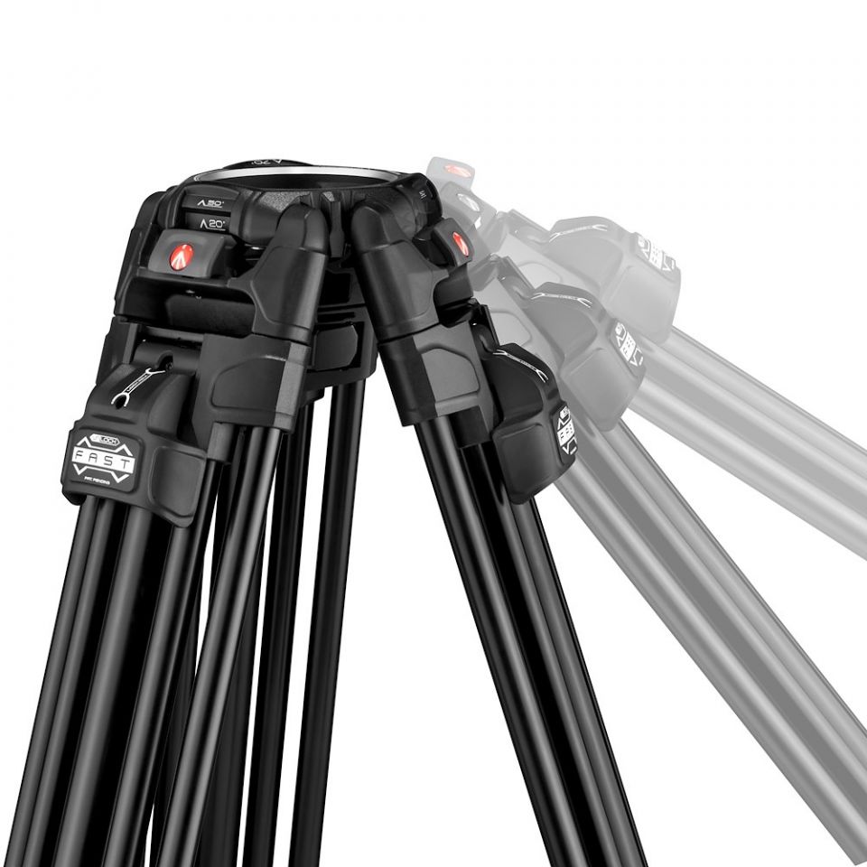 Manfrotto MVK504XTWINFA комплект Видео статив с глава 504X и крака 645 Fast Twin - 5г. гаранция