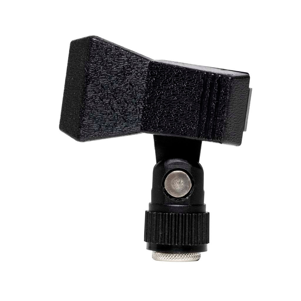 Spring loaded microphone clamp