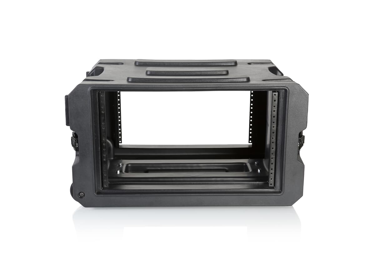Аудио рак  Gator Frameworks 6U, 19 inches Deep Molded Audio Rack; w/ wheels