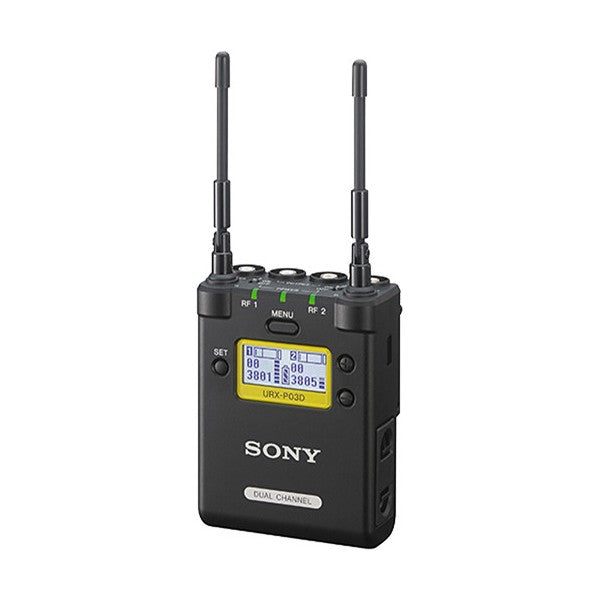 Sony URX-P03/K33 Dual-Channel Camera-Mount Wireless Receive 566.025 - 633.000 MHz