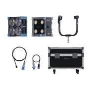 NANLUX Matrix 2500B LED Bi-color Multi-Source Spot Light Flight Case Kit