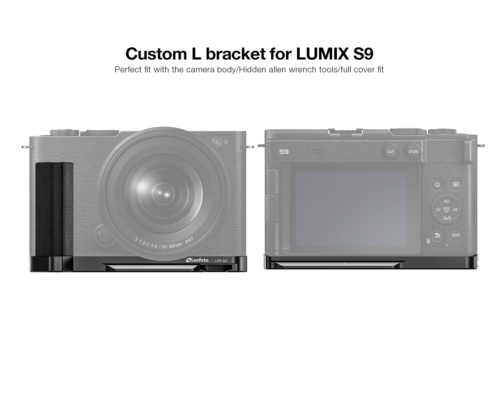L-скоба Leofoto LPP-S9 за LUMIX S9