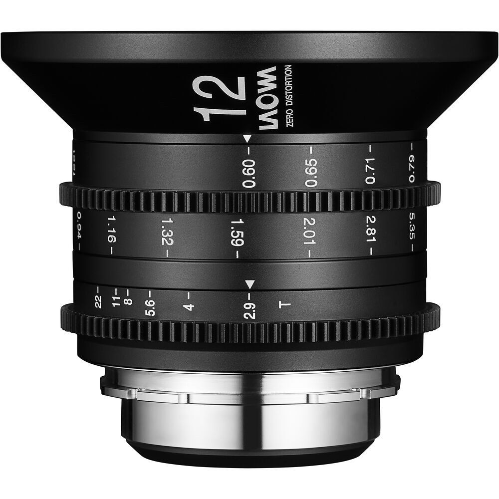 Cinema lens Laowa 12mm T2.9 Zero-D Cine (Meters) L-mount
