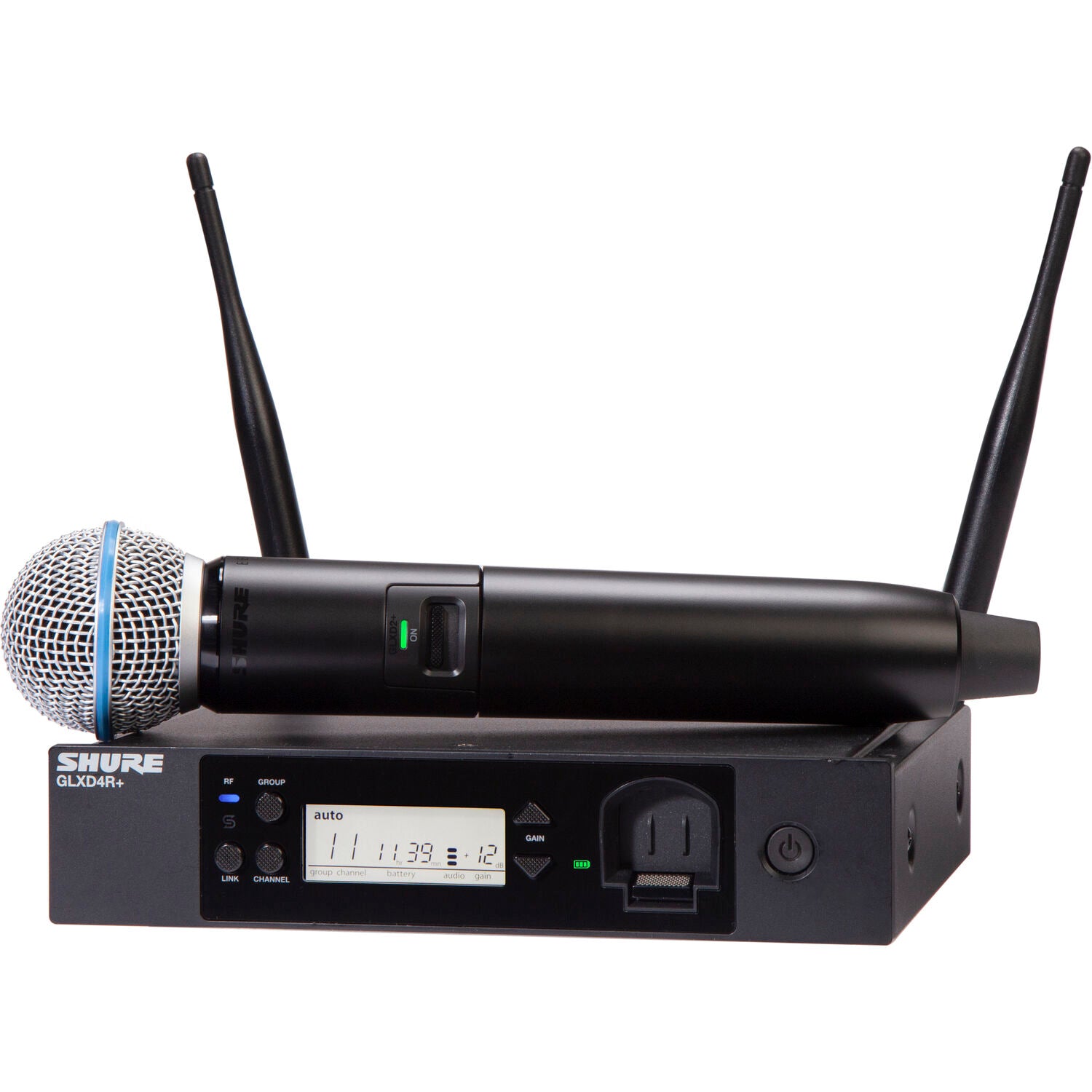 Shure GLXD24R+/B58 (2.4, 5.8 GHz) System with BETA58
