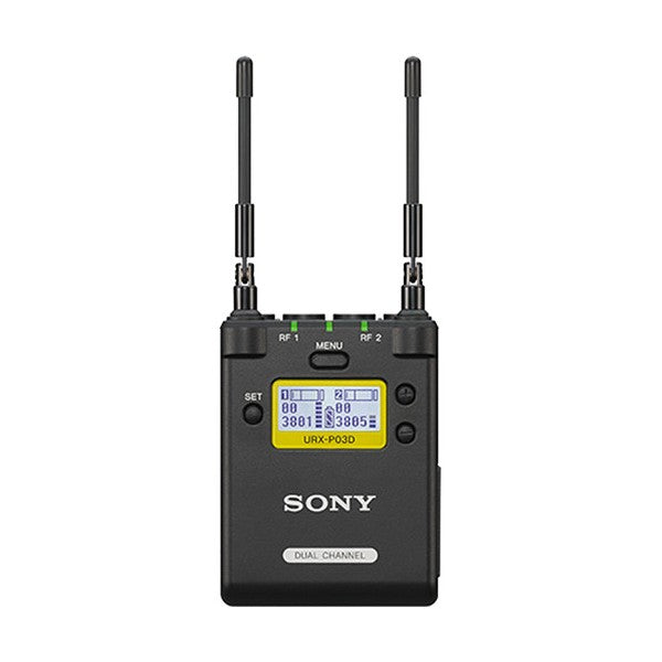 Sony URX-P03/K33 Dual-Channel Camera-Mount Wireless Receive 566.025 - 633.000 MHz