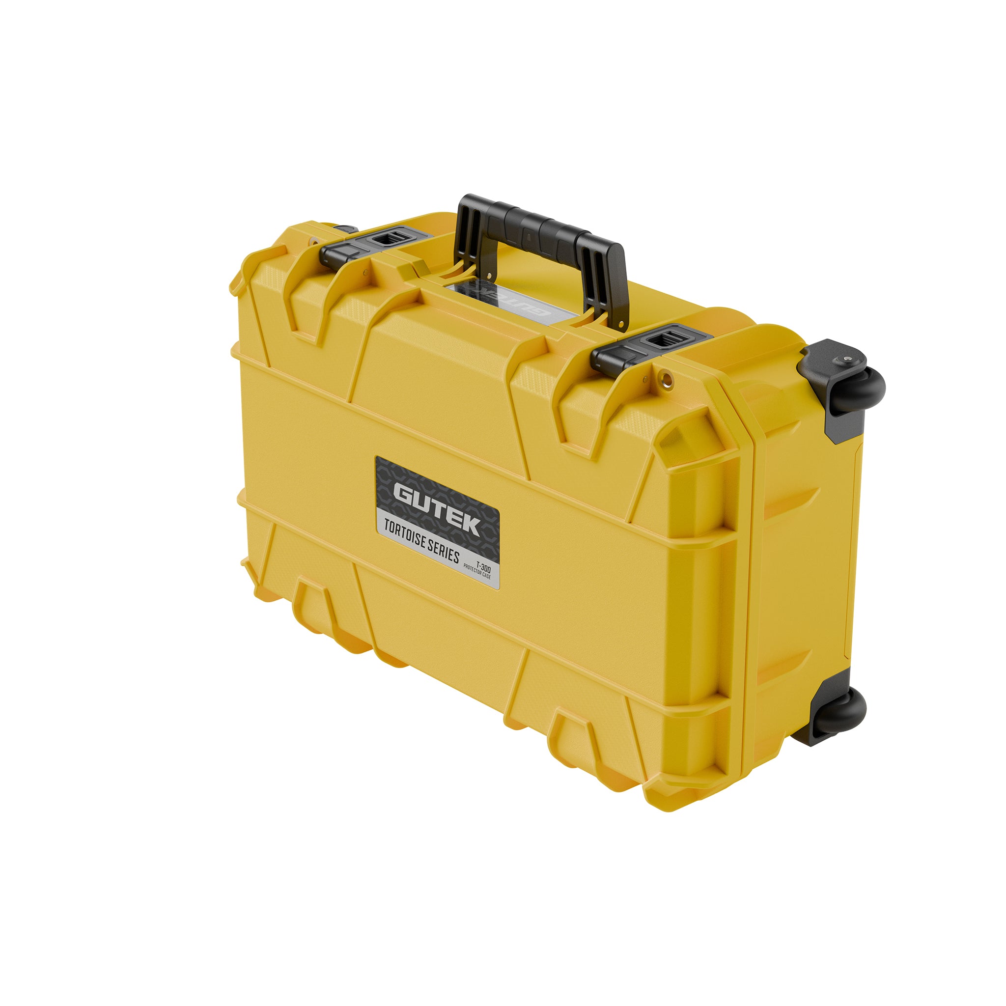 Твърд куфар с колелца GUTEK Tortoise T-300 Yellow - IP67