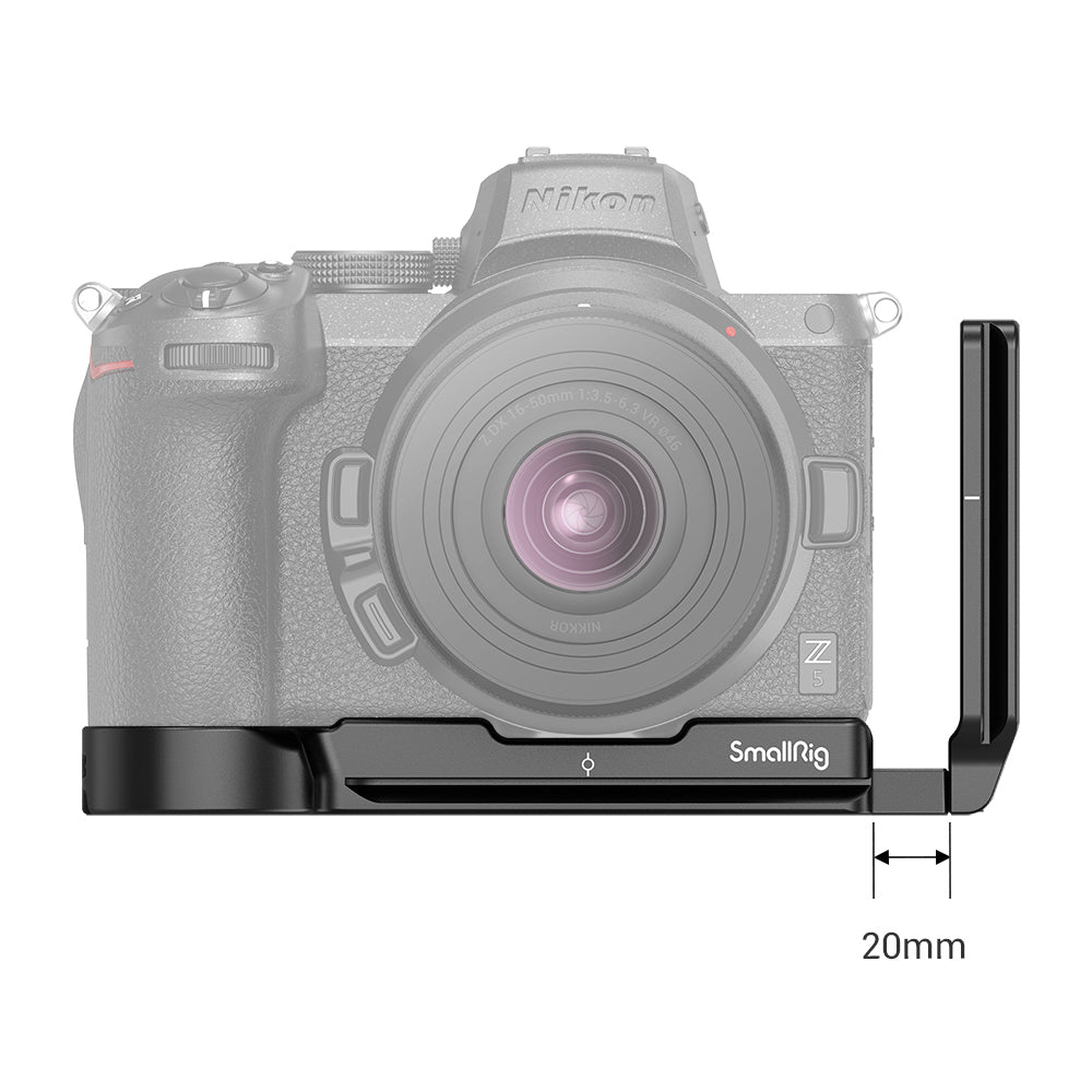 SmallRig L Скоба за Nikon Z5/Z6/Z7/Z6 II/Z7 II Камери 2947
