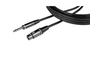 Микрофонен кабел Gator Cableworks GCWC-XLR-18INFTRS Composer 0.46m XLR(ж) към 6.3 жак TRS (м)