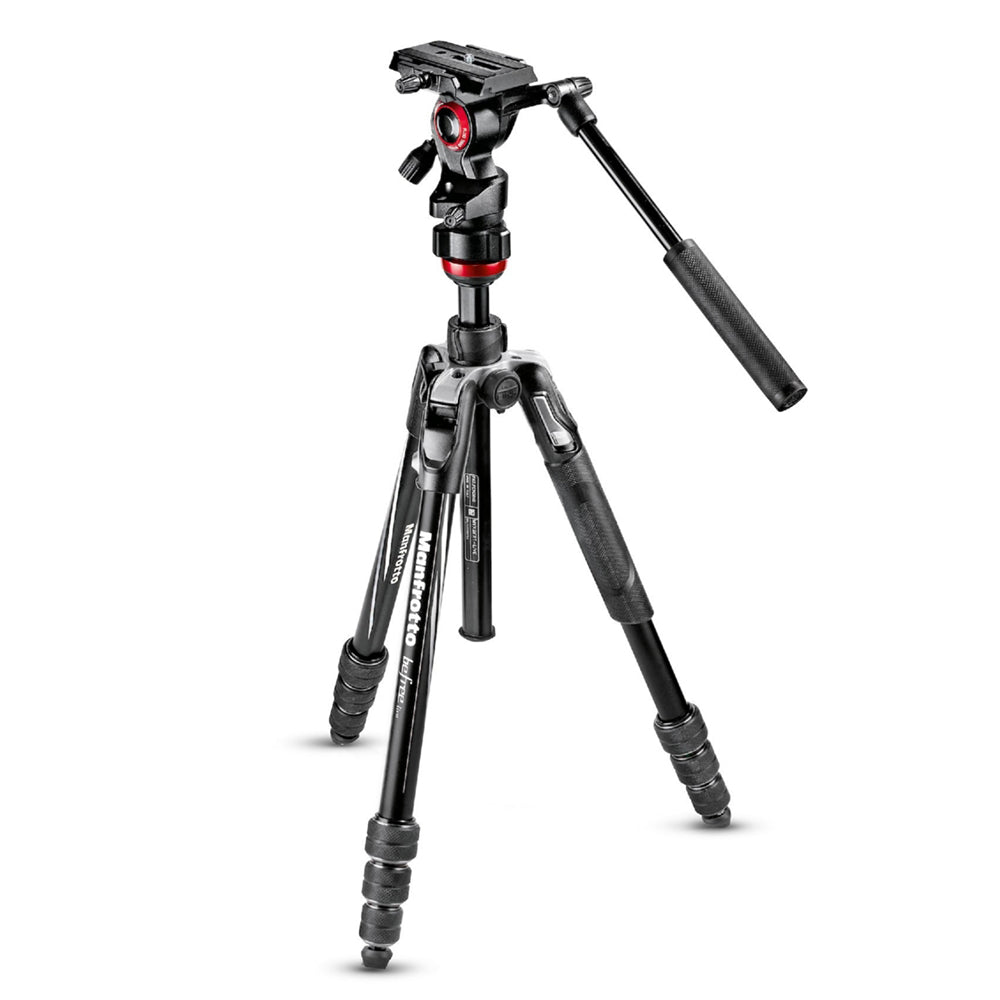 Manfrotto Befree Live - туристически Видео статив с цанги - 10г. гаранция