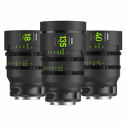Комплект обективи NiSi Cine Lens Athena Prime 18/40/135mm Canon RF - 3 обектива