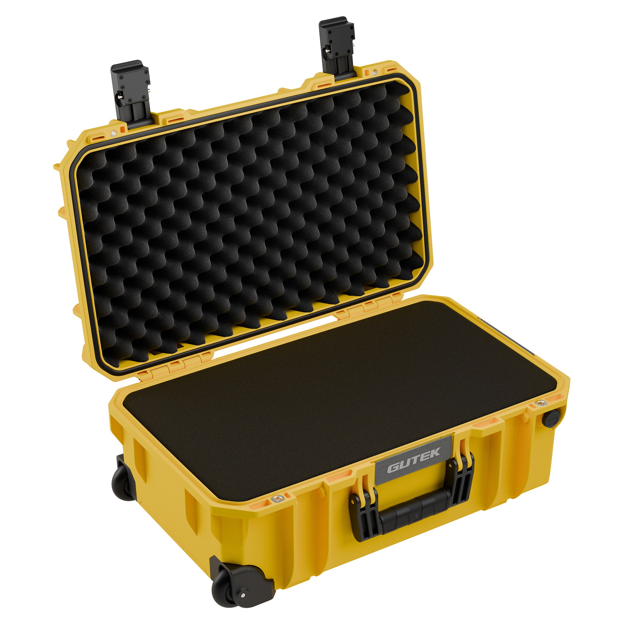 Твърд куфар с колелца GUTEK Tortoise T-300 Yellow - IP67