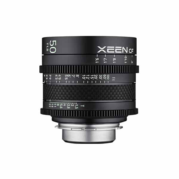 Cinema lens XEEN CF 50mm T1.5 E-mount- 8K