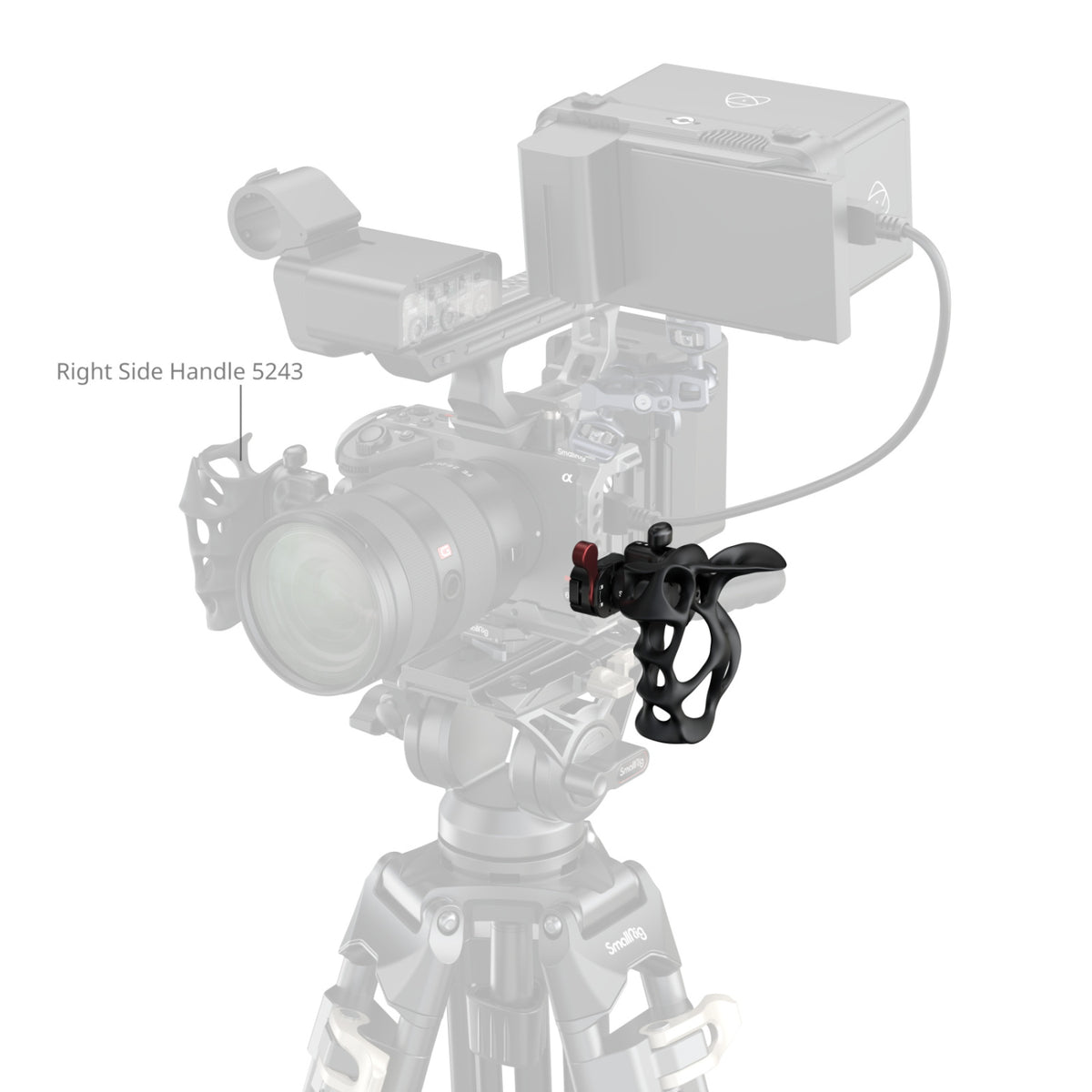 SmallRig Лява странична дръжка с NATO клампа от "ImageGrip" серията 5242