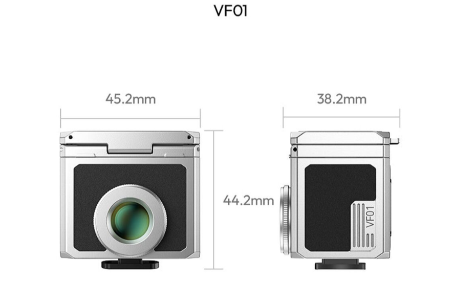Ulanzi VF01 Waist-Level Визьор (Черен)