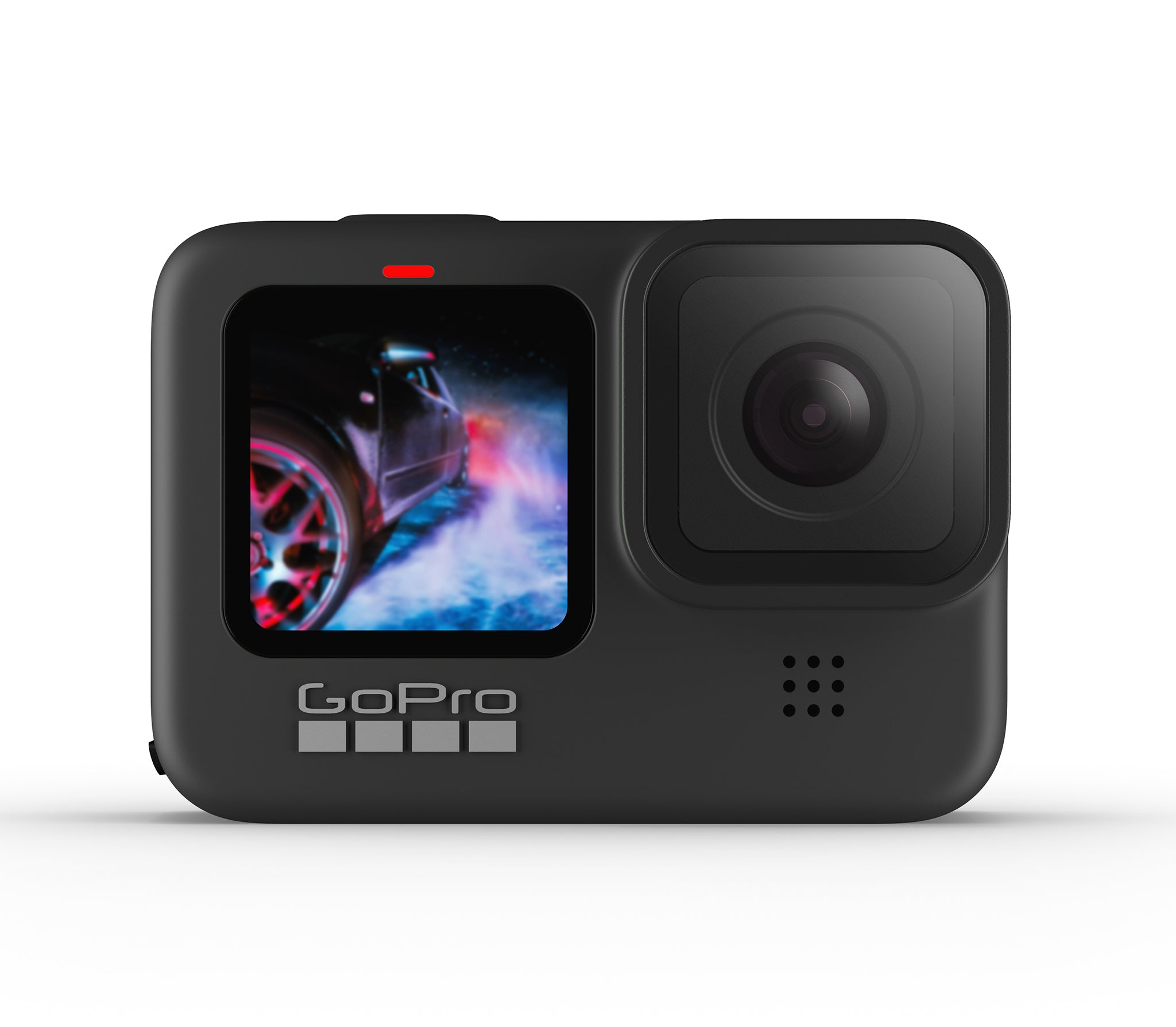 Action camera GoPro HERO9 Black with spare battery and remote