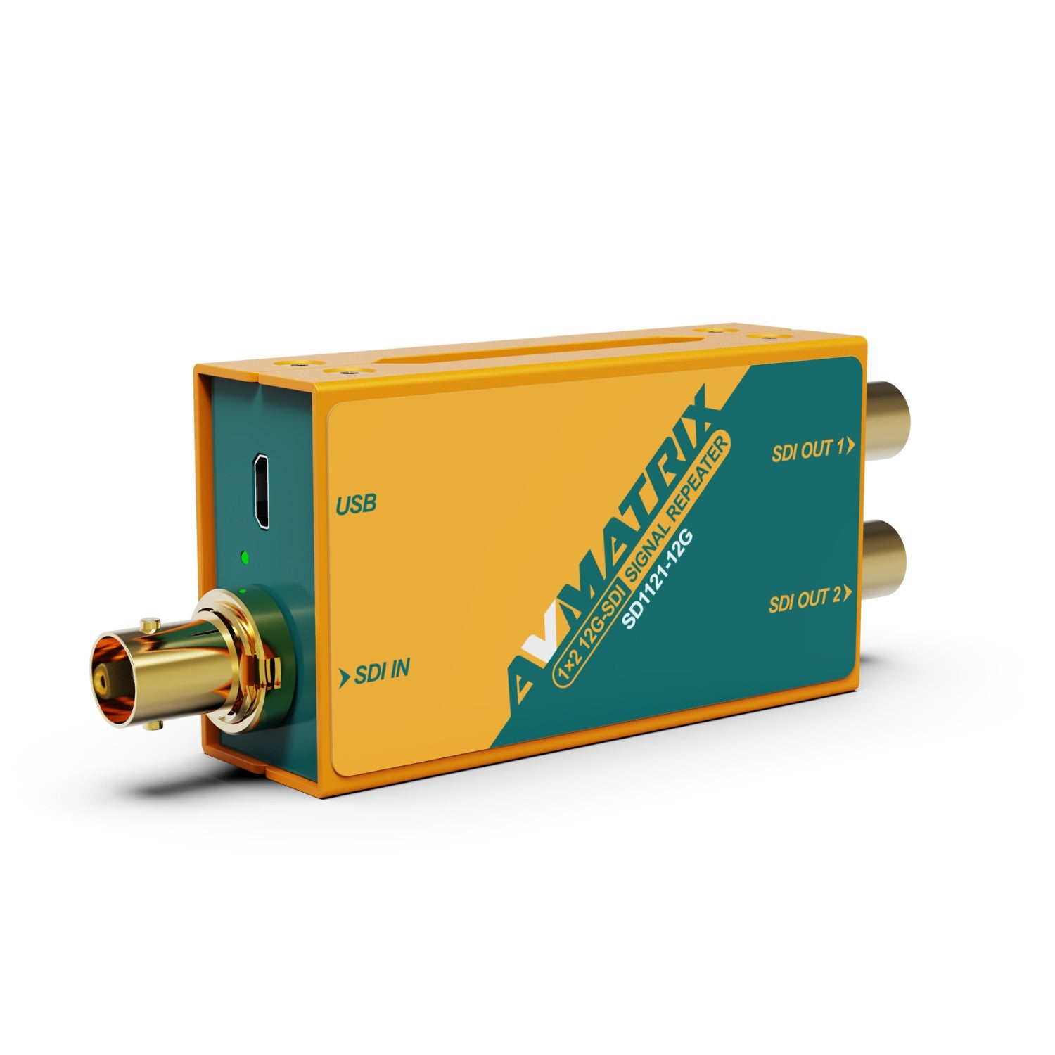 Повторител на сигнал AVMATRIX SD1121-12G 1×2 12G-SDI