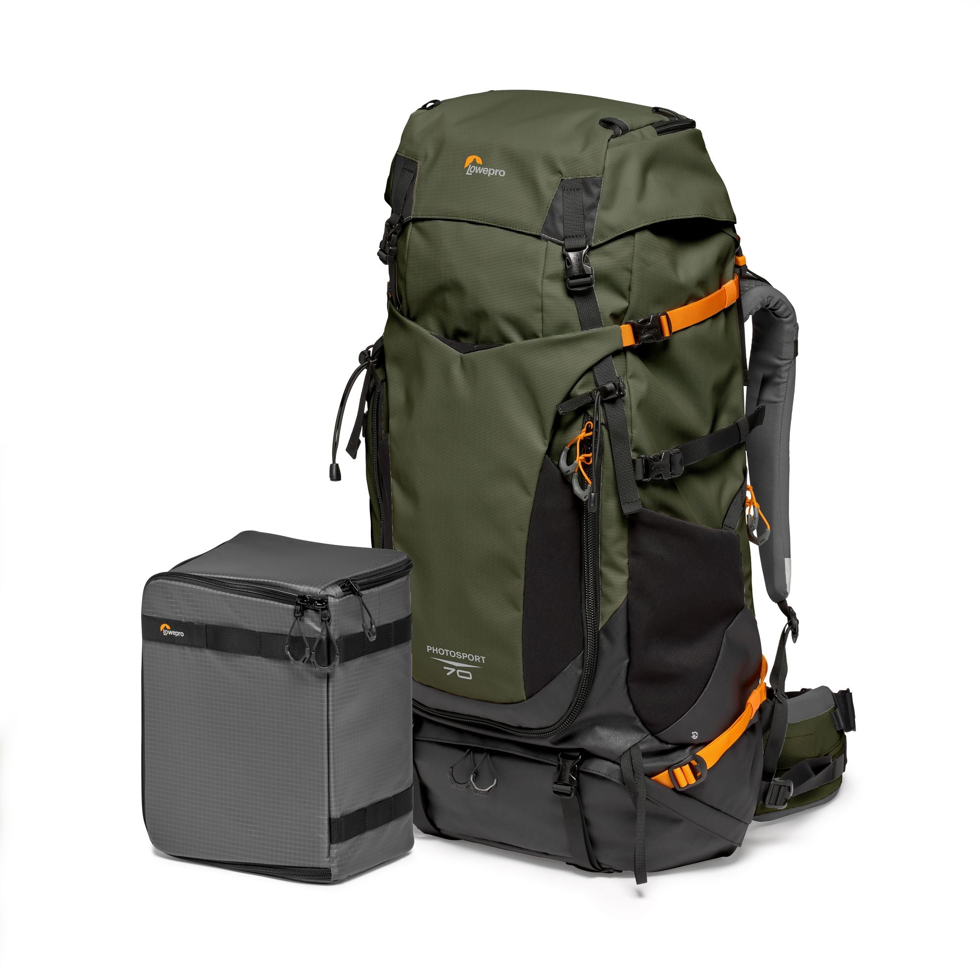 Раница Lowepro PhotoSport PRO 70L AW IV (S-M) - Тъмно зелен