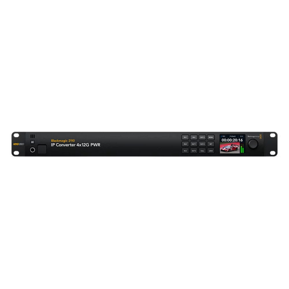 Blackmagic 2110 IP Converter 4x12G PWR