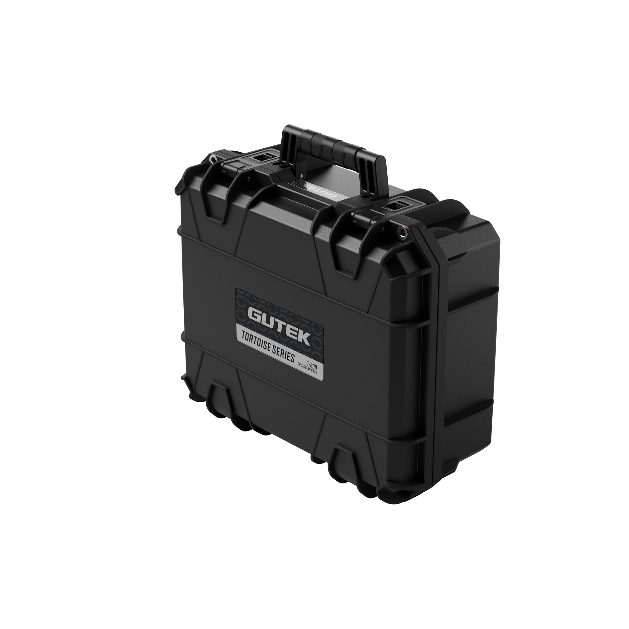 Твърд куфар GUTEK Tortoise T-230 Black - IP67