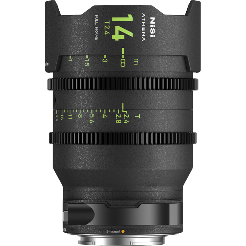 Комплект обективи NiSi Cine Lens Athena Prime 25/35/40/50/85mm за Fujifilm G- Без Drop-in