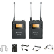Безжичен микрофон тип брошка Saramonic UwMic9 (приемник и предавател)