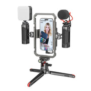 SmallRig All-in-One Video Kit For Smartphone Creators with Audio and Lighting System 3384D