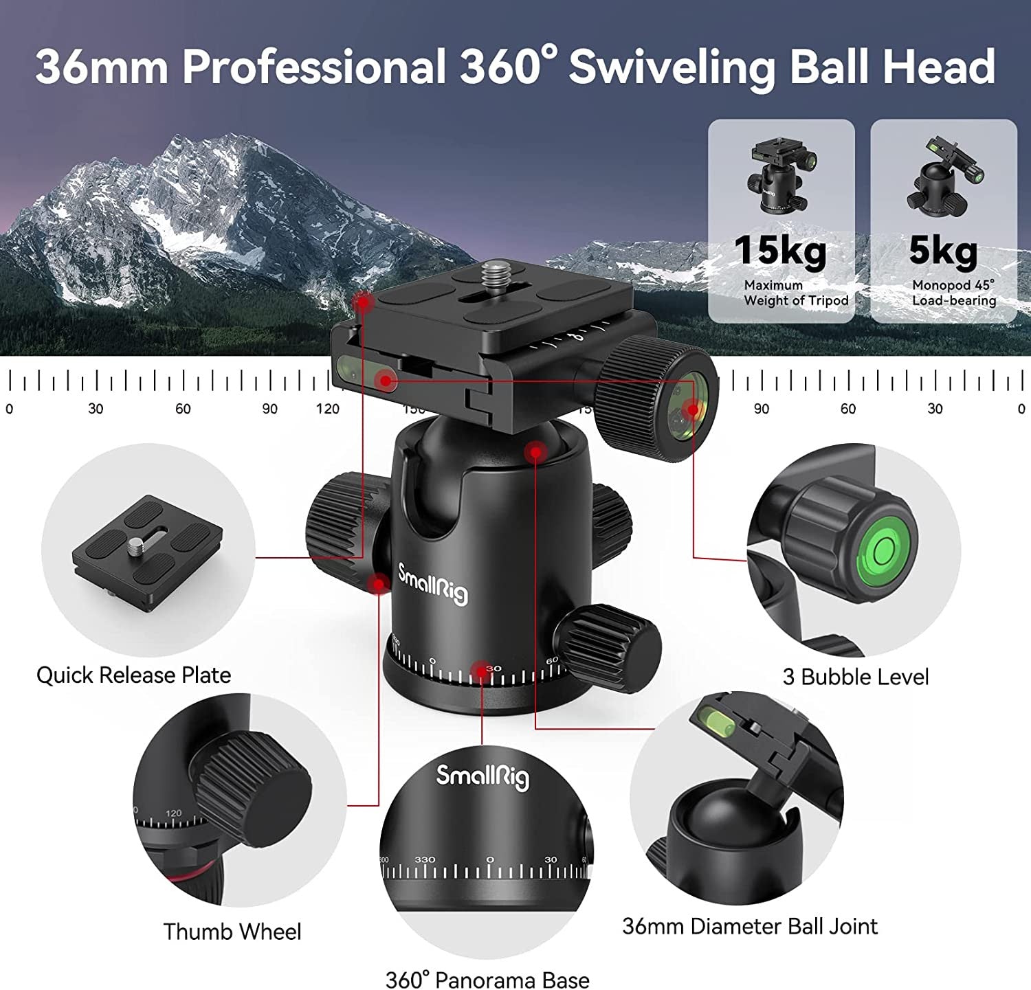 Комплект алуминиев статив SmallRig CT-20