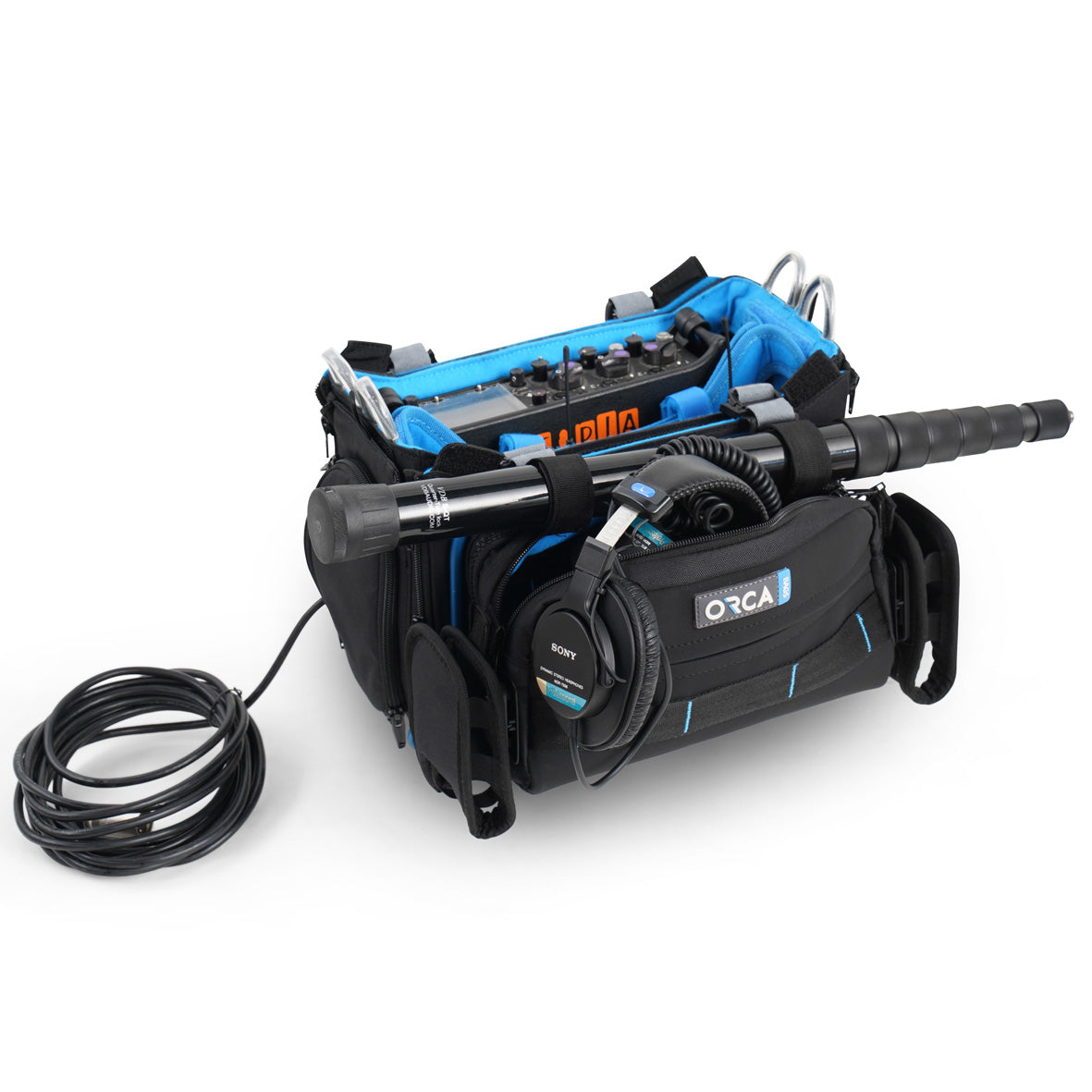 Чанта за аудиооборудване Orca OR-30 за Zaxcom Max; Sound Devices 633, 833, 888 и подобни