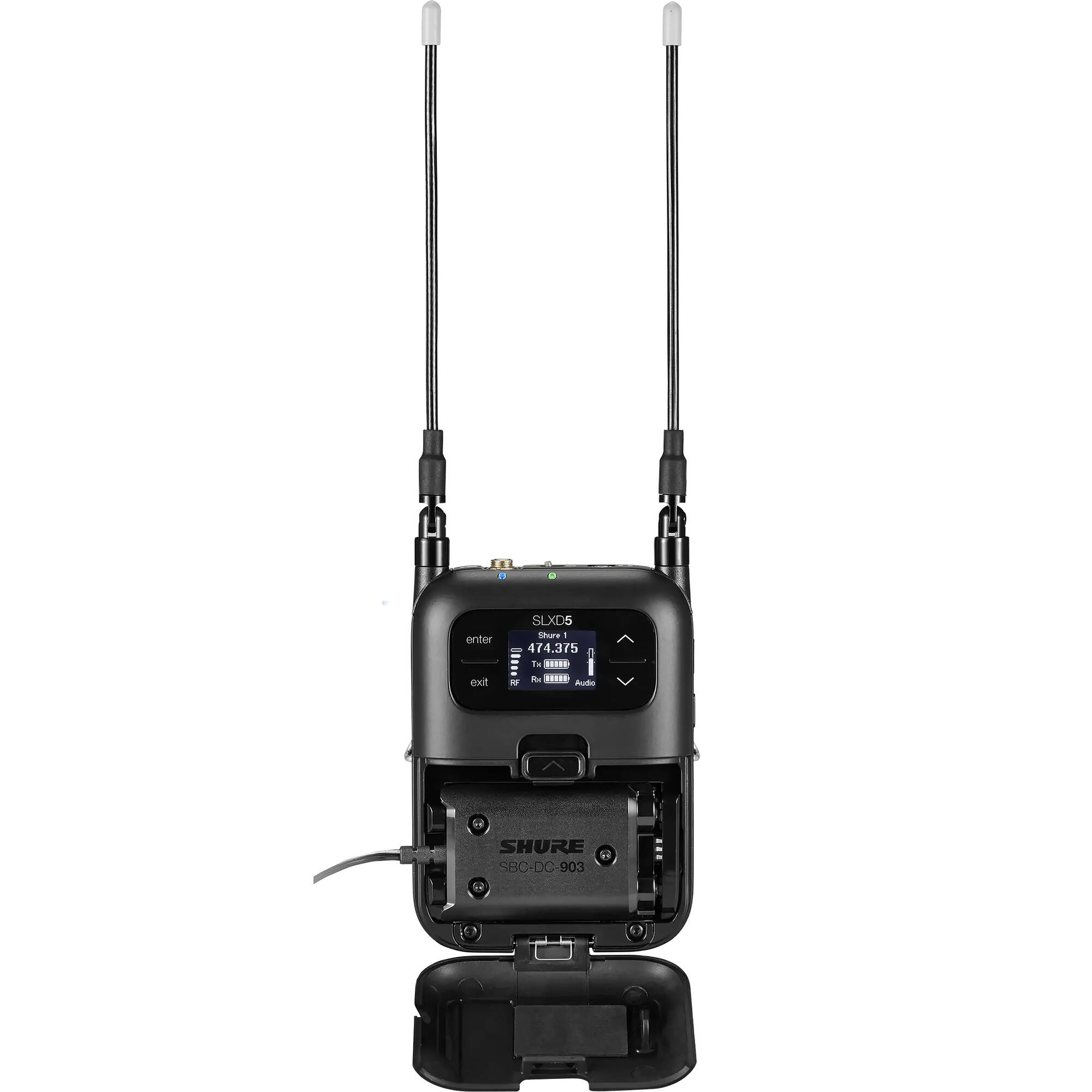 Wireless bodypack receiver Shure SLXD5/L56 (650 - 694 MHz) - one channel
