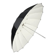 White reflective umbrella 180 cm Fibro
