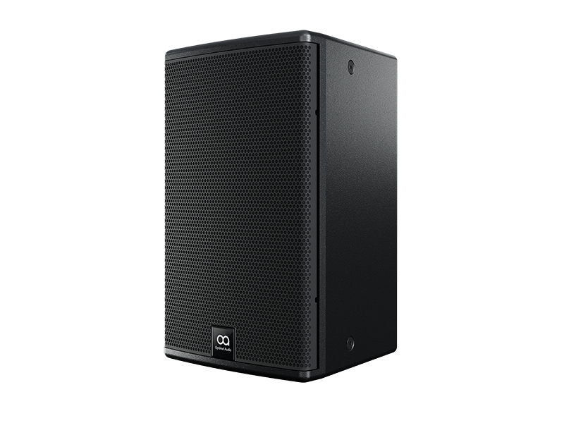 Optimal Audio Cuboid 8 cabinet speaker, 200w 8Ω in black, requires a mount