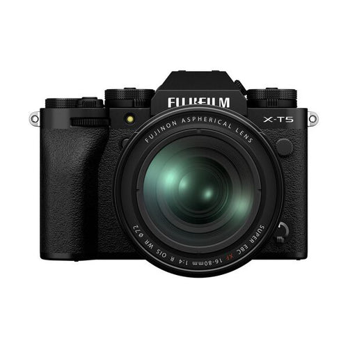 Фотоапарат Fujifilm X-T5 (черен) с обектив Fujifilm Fujinon XF 16-80mm f4 R OIS WR