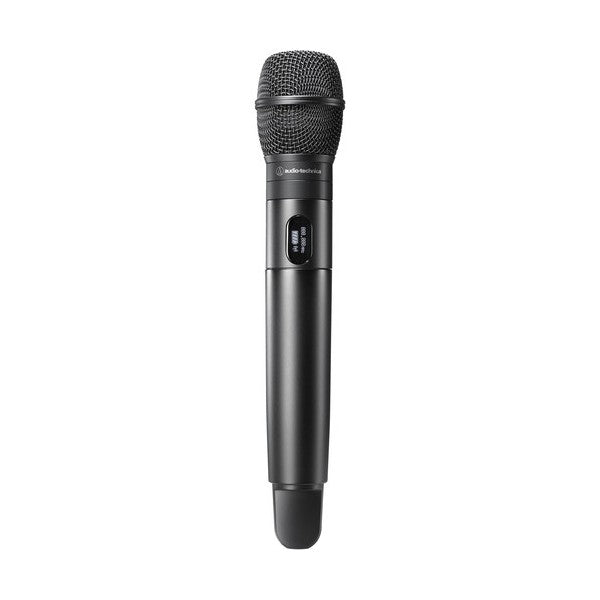 Безжичен система Audio-Technica ATW-3212/C710 EE1 530.000-589.975 MHz - Ръчен микрофон със сменяема капсула и настолен приемник