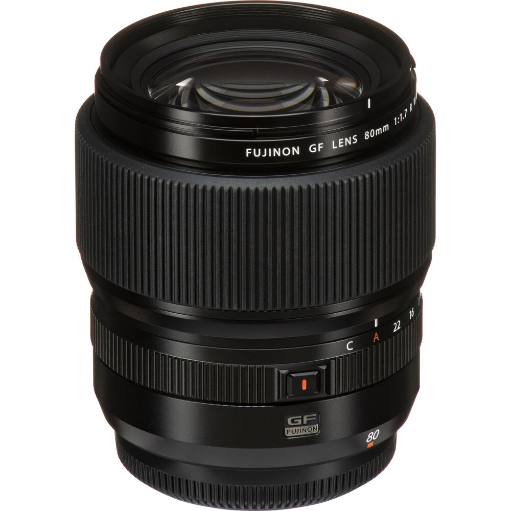 Обектив FUJIFILM GF 80mm f1.7 R WR за средноформатни камери Fujifilm