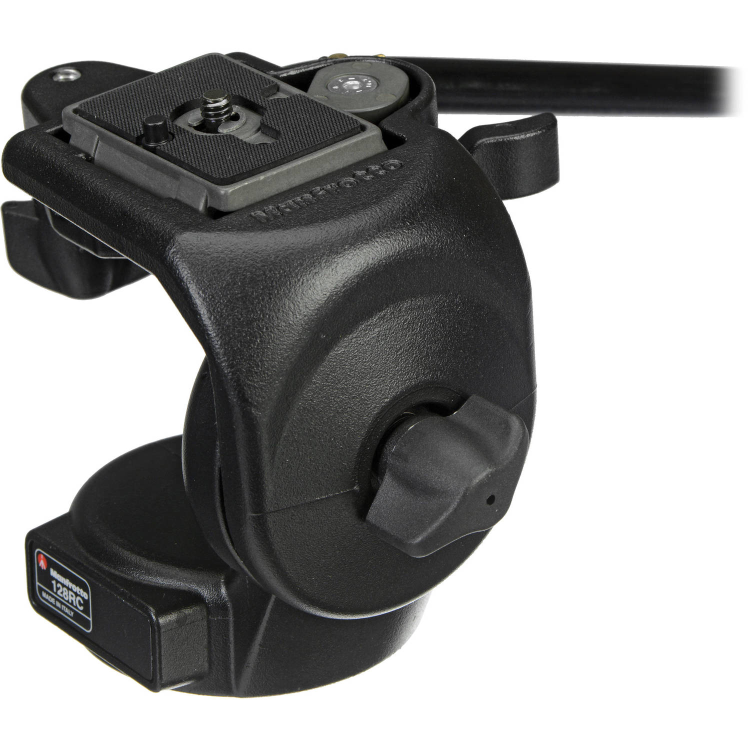 Manfrotto 128RC Micro Fluid Video Head, aluminium
