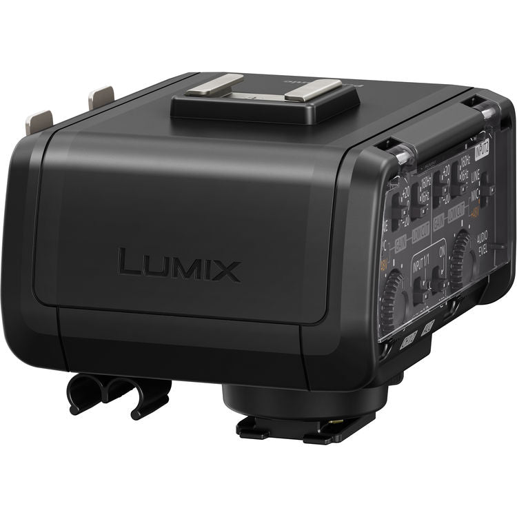 LUMIX G and Lumix S XLR Professional Microphone Adaptor, 2 XLR Terminals - DMW-XLR1