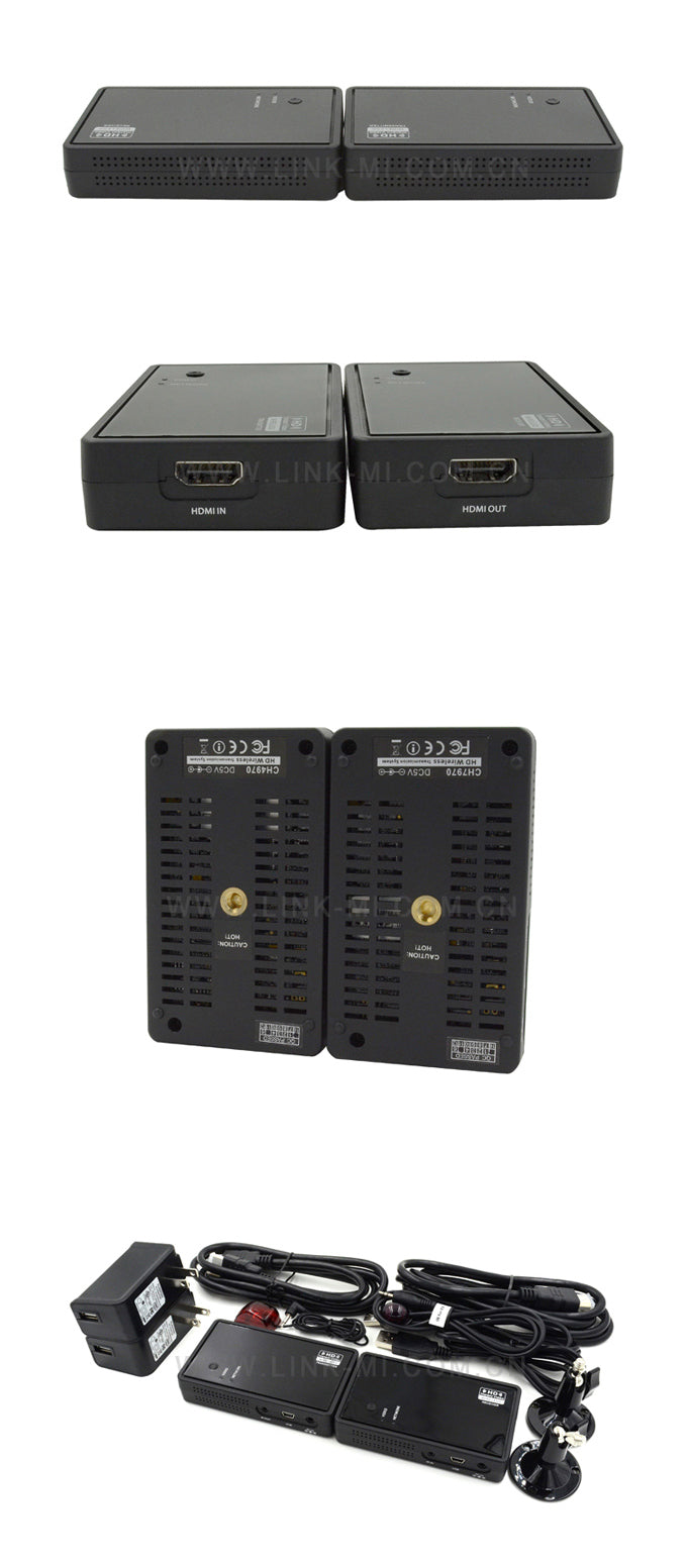 LINK-MI LM-WHD05 50m WIFI Wireless HDMI - комплект безжичен видео предавател и приемник