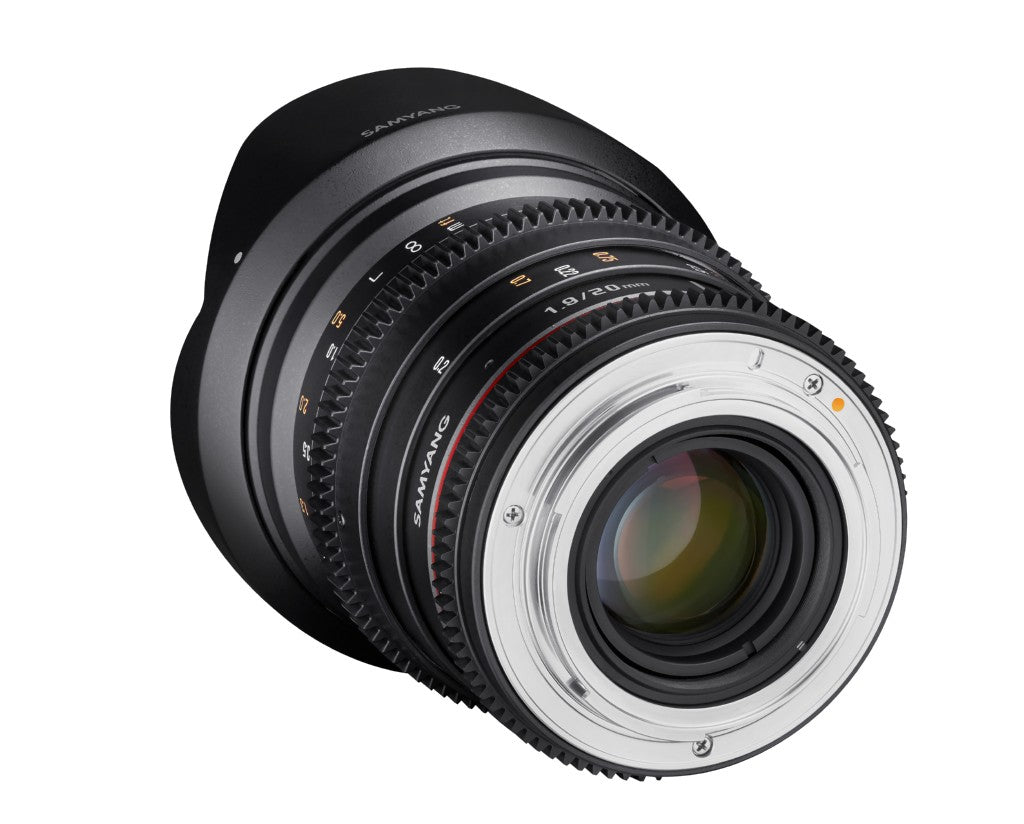 Samyang 20mm T1.9  VDSLR ED AS UMC for Canon EOS