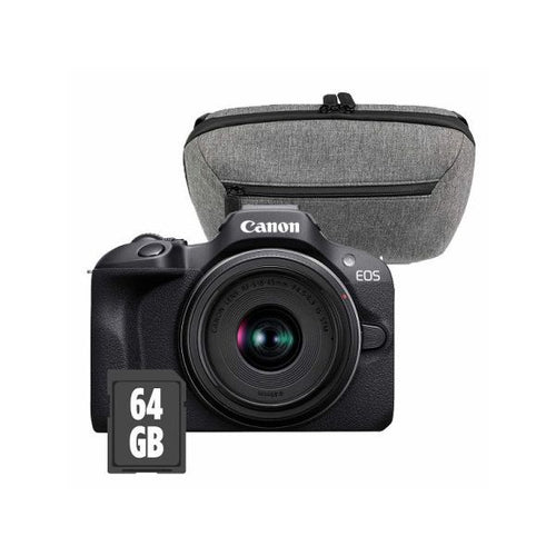 Фотоапарат Canon EOS R100 RF-S 18-45mm Travel Kit