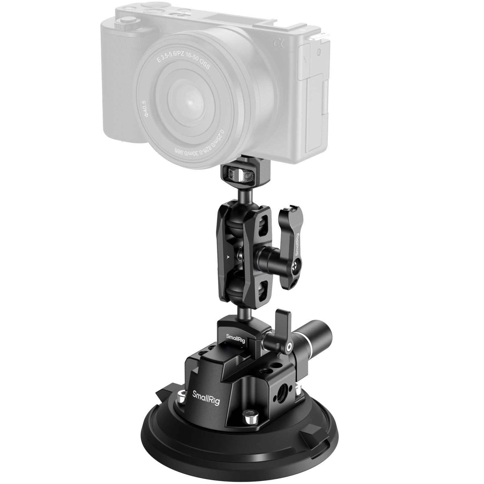 Комплект за закрепване на камера с вакуумна чашка SmallRig 4 инча за заснемане от автомобил 4236C