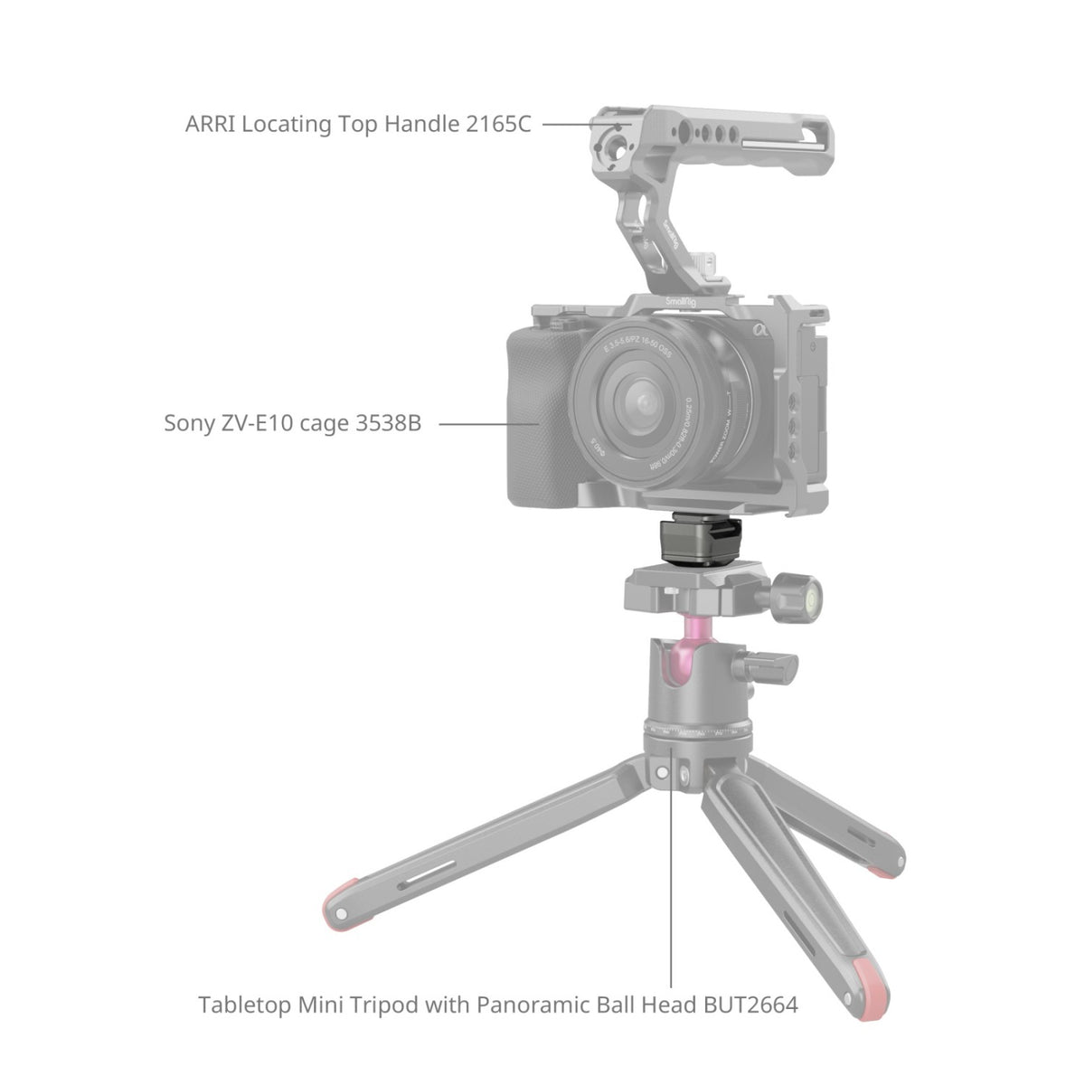 SmallRig HawkLock H21 Комплект универсална quick release плоча 4491