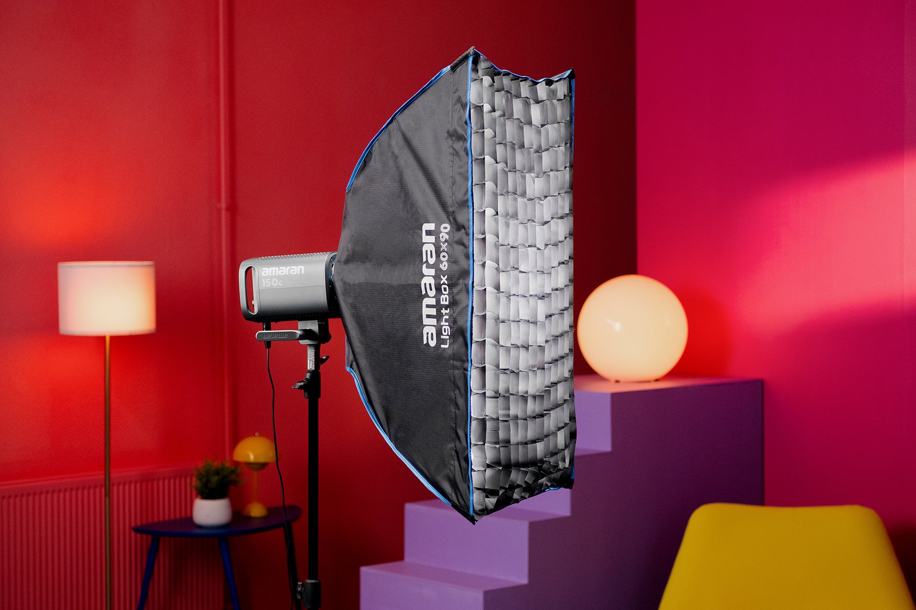 Правоъгълен софтбокс Amaran LightBox 60x90