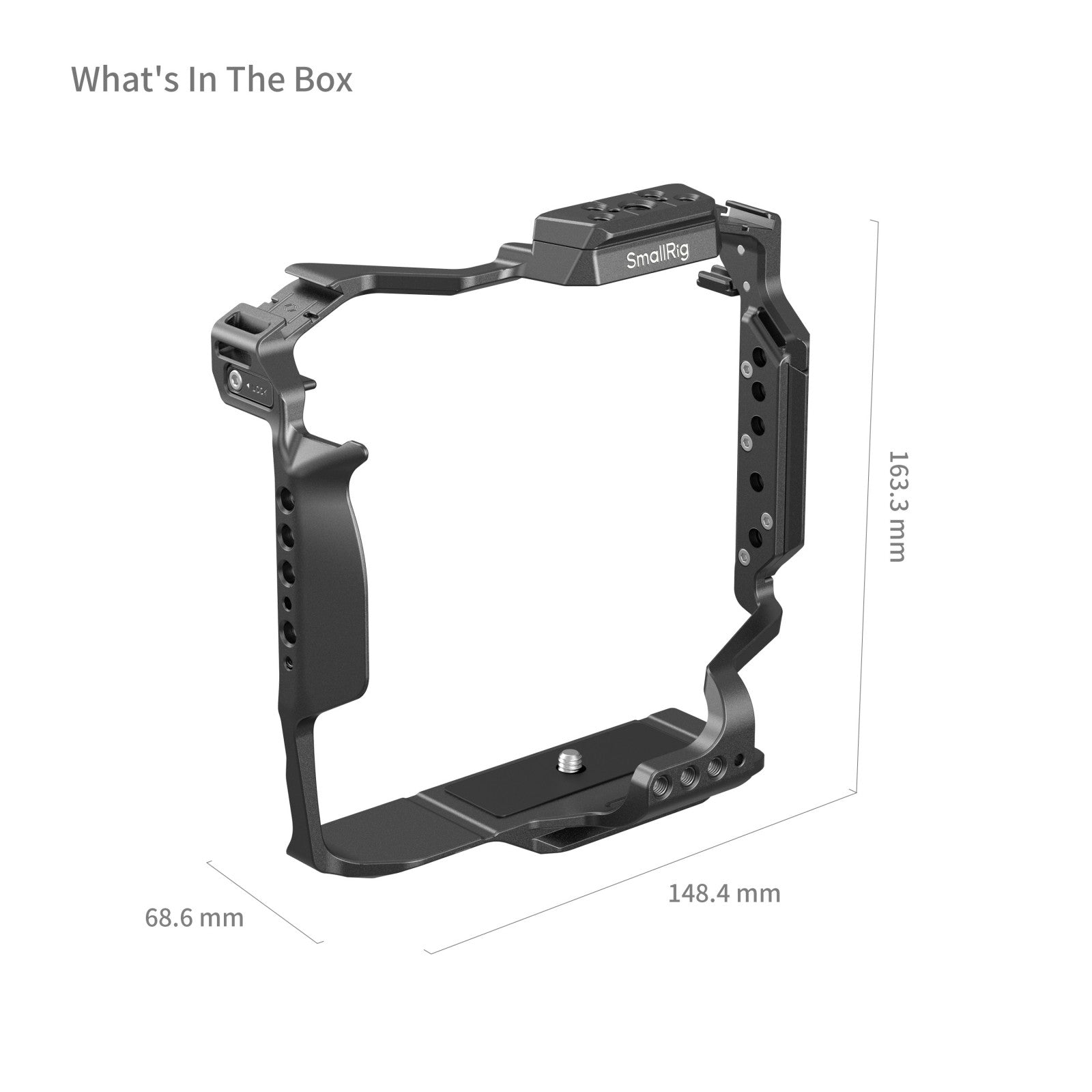 Клетка SmallRig за камера Panasonic LUMIX S1R II / S5 II / S5 IIX / G9 II със DMW-BG1 / DMW-BG2 батериен грип