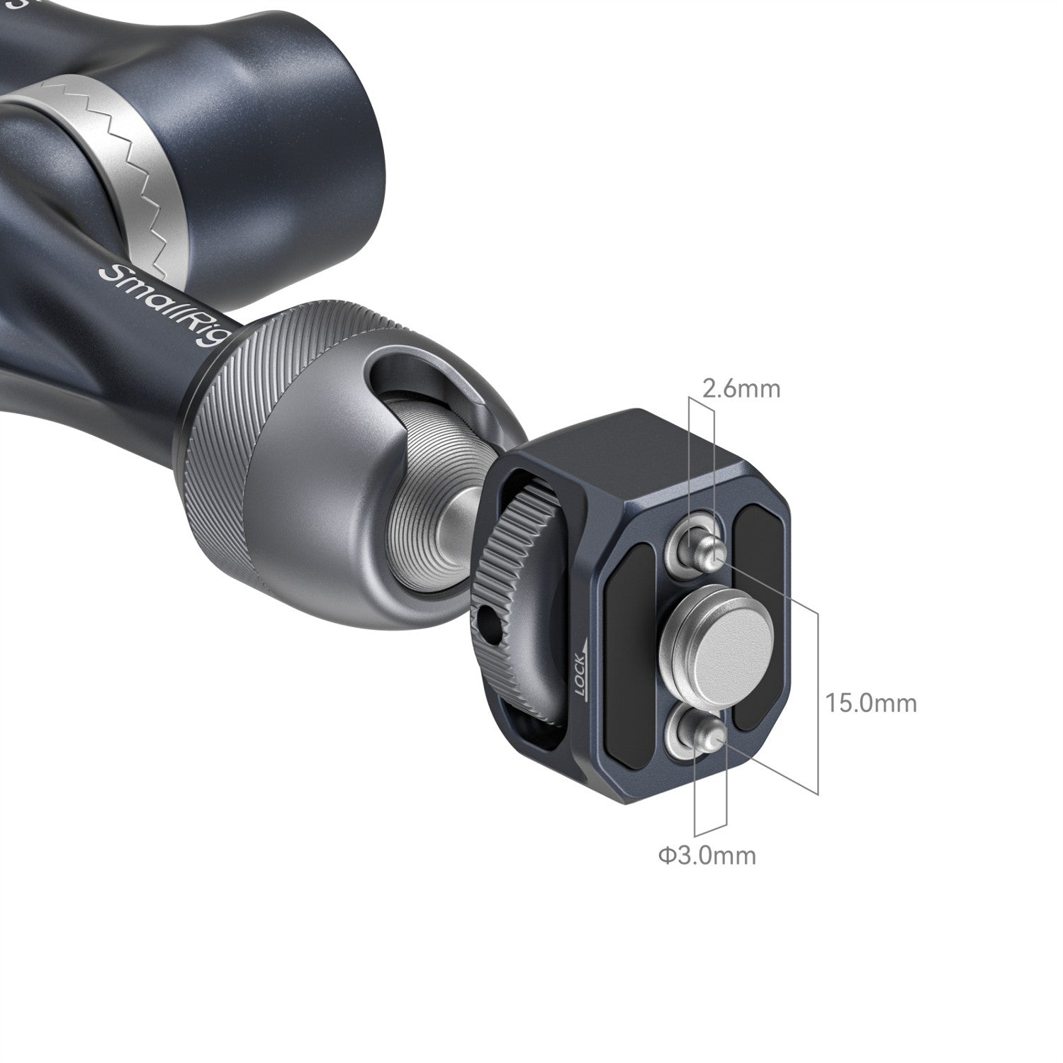 SmallRig Rosette Magic Arm (7in) with ARRI Locating Screw 4899