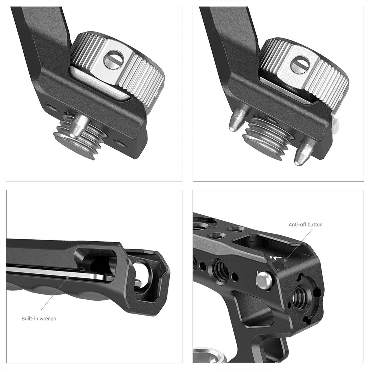 Дръжка с резби с Arri захват SmallRig 2165C