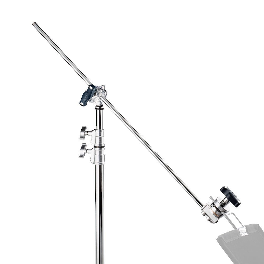 Статив за осветление Manfrotto Avenger C-STAND KIT 33 с плъзгащ се крак, шпага, грип глава - хромиран